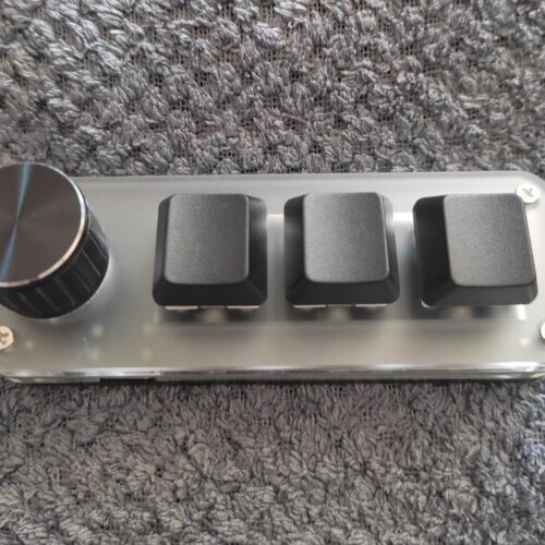 Трьохклавішний макропад з LED-підсвічуванням