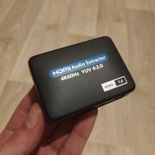 HDMI Audio Extractor — просте рішення для звуку з HDMI