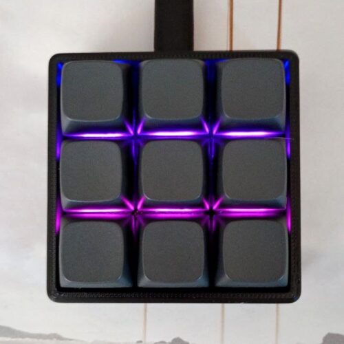 9 клавішний макропад CV09 на QMK / VIA